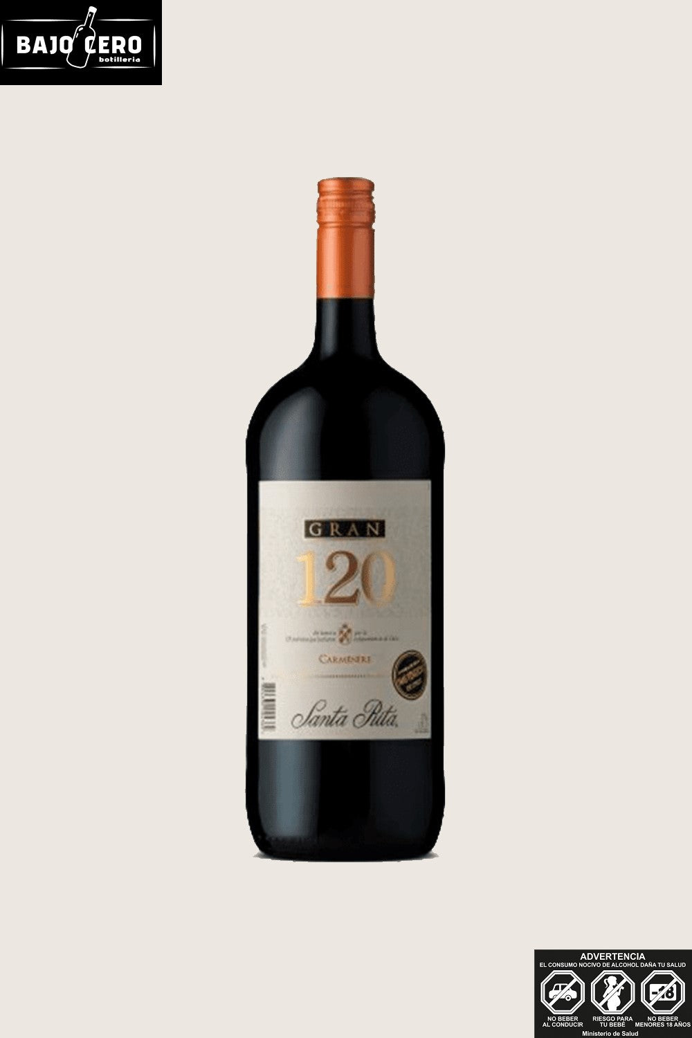 120 CARMENERE 1.5 LT