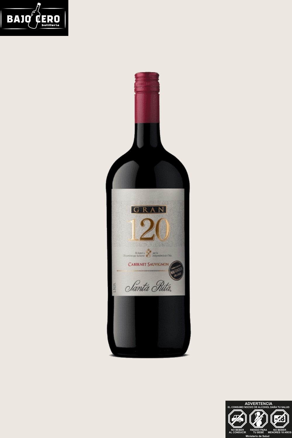 120 Cabernet botellon 2L