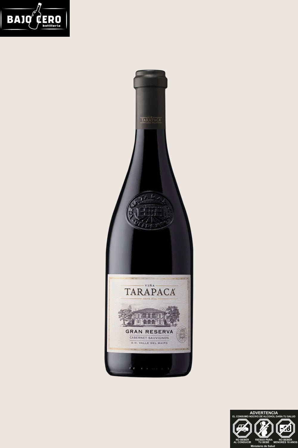Tarapaca gran reserva cabernet 750cc