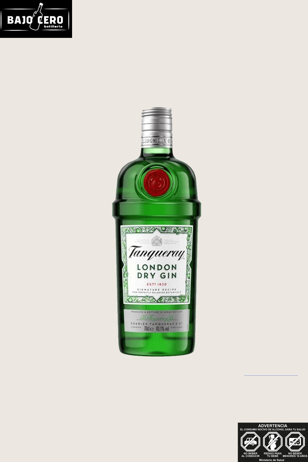 TANQUERAY LONDON DRY GIN 43.1 GR. 700CC