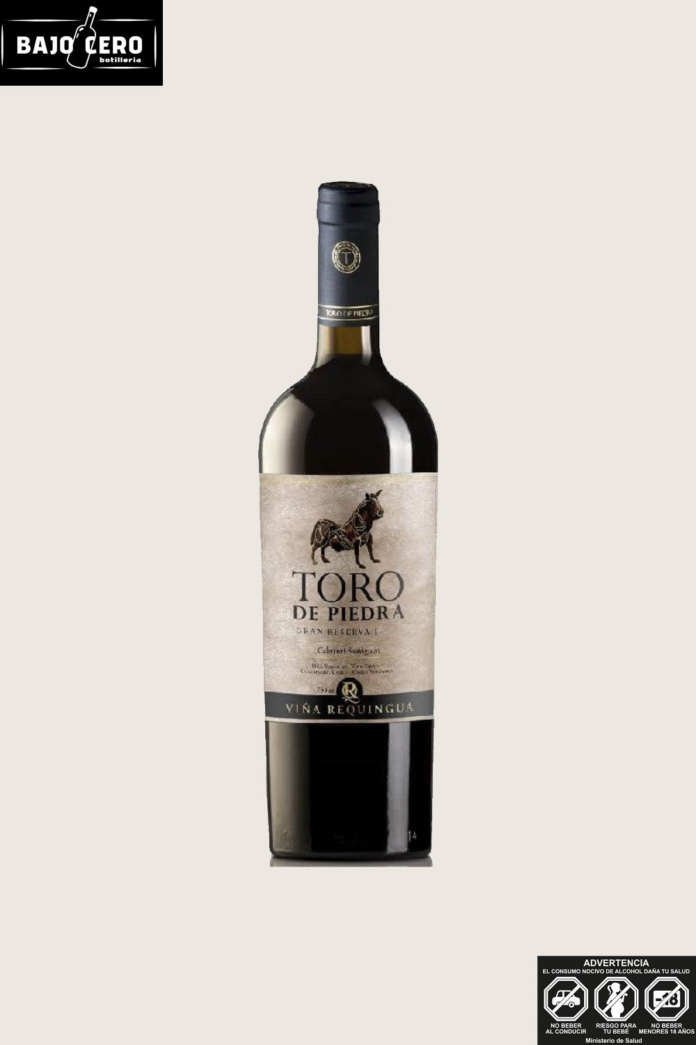 TORO DE PIEDRA GRAN RESERVA CABERNET SOUVIGNON 750CC