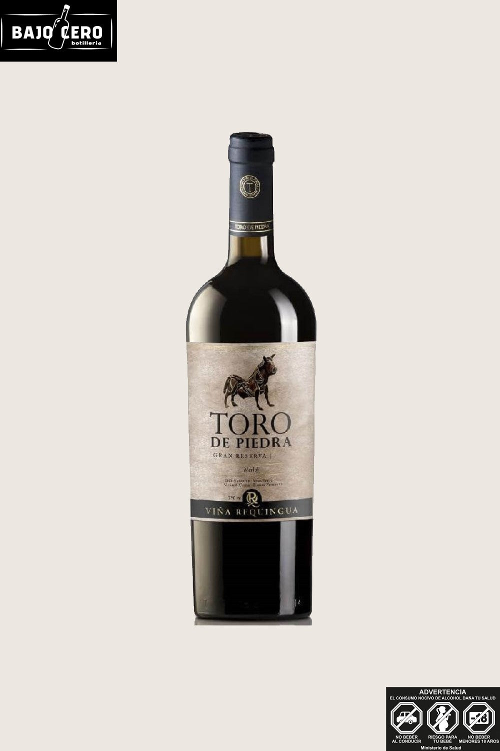 TORO DE PIEDRA GRAN RESERVA MERLOT 750CC
