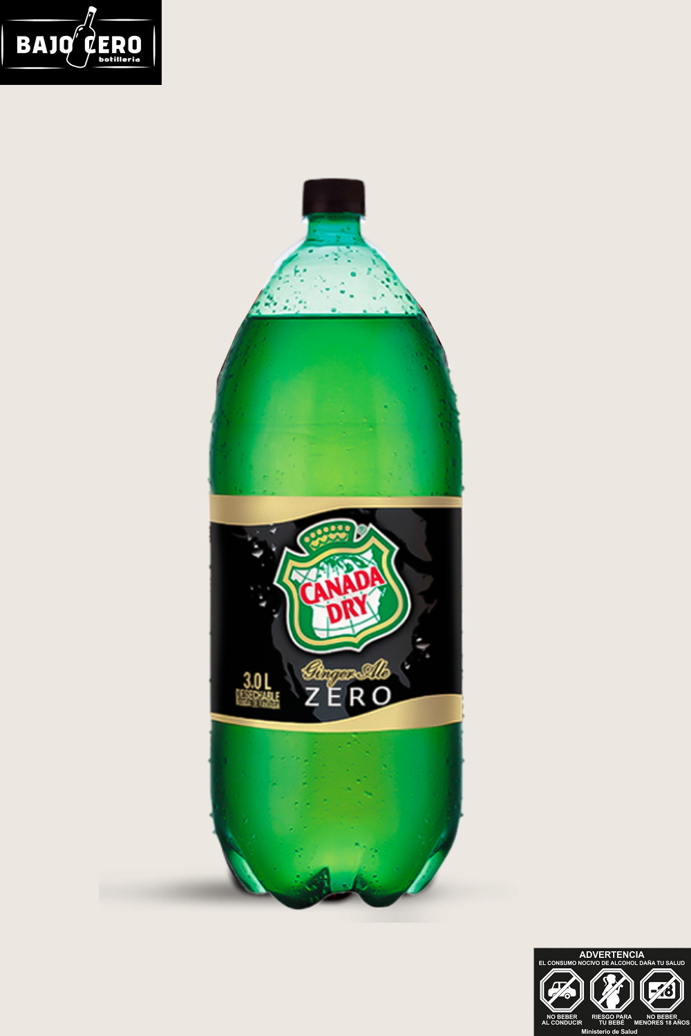 Canada dry 3 Lt desechabl