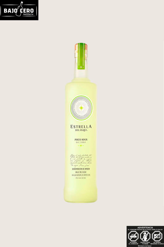 ESTRELLA DEL ELQUI PISCO SOUR  14 ALC 750CC