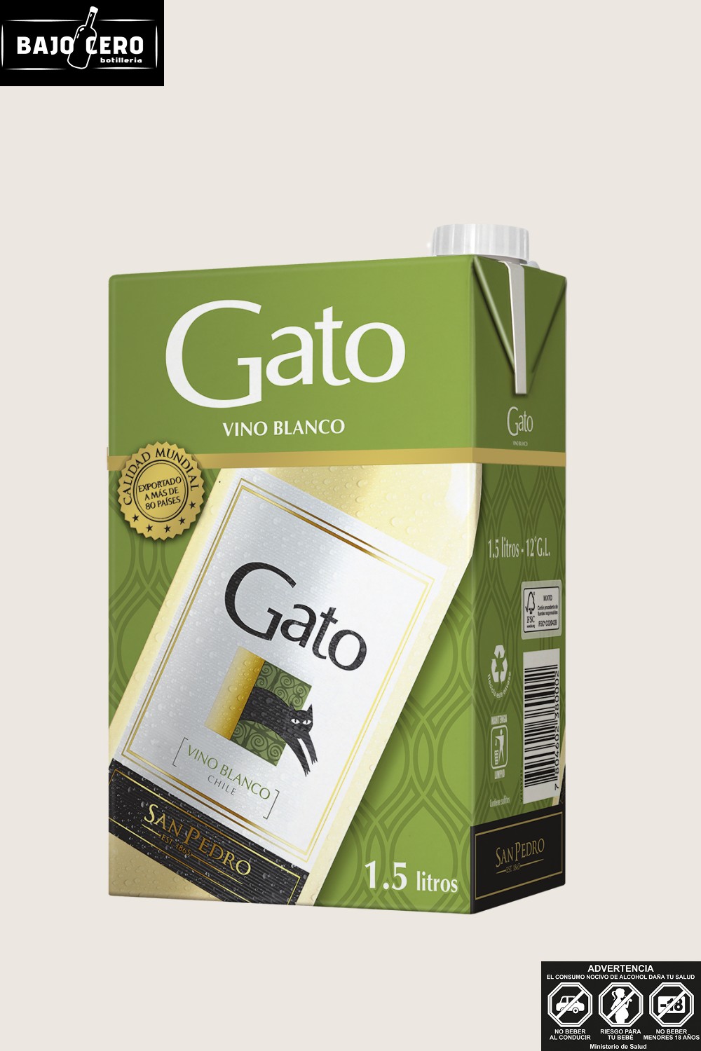Gato blanco 1.5 Lt