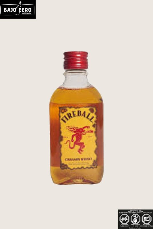 whisky fireball cinnamon petaca 200ml