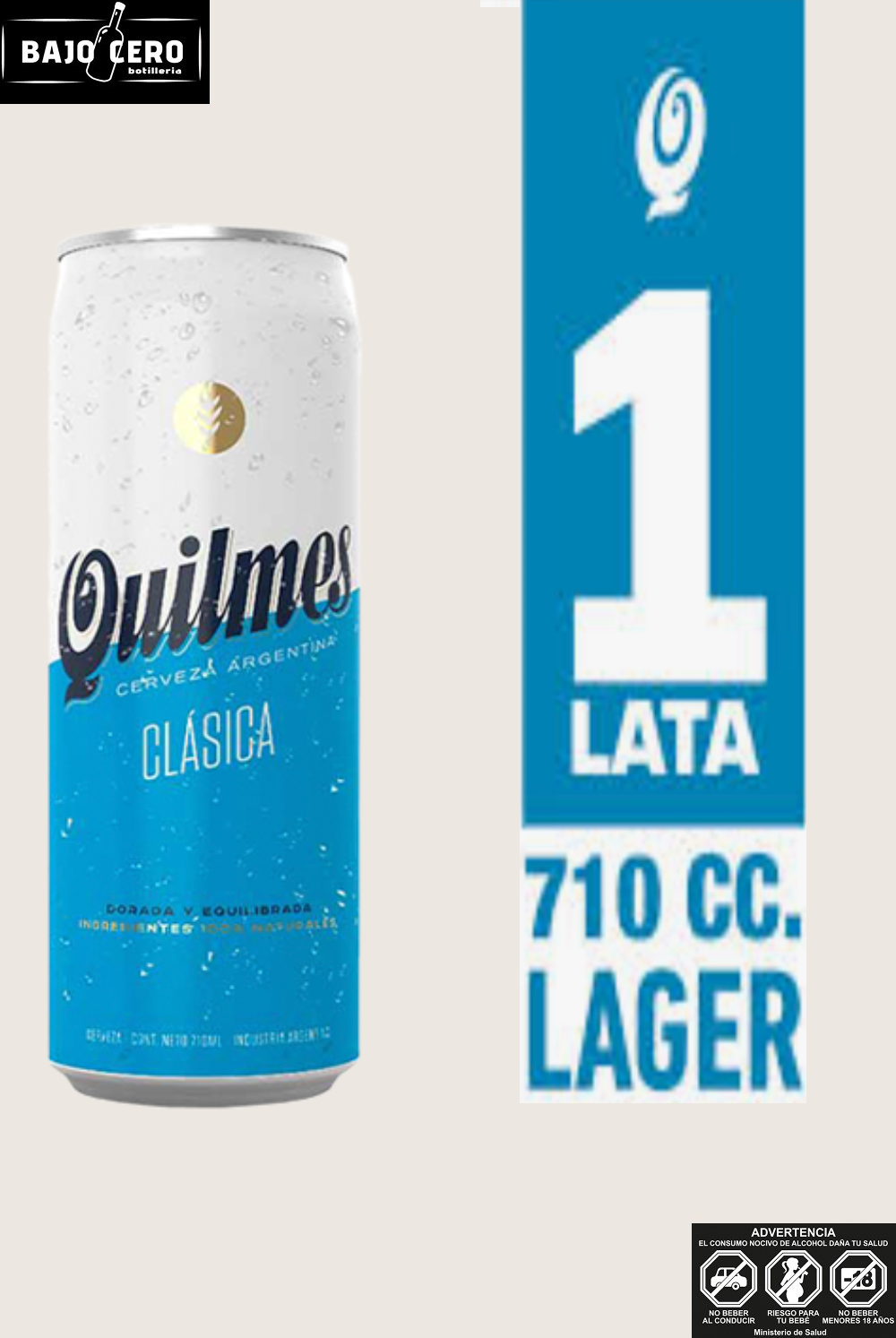 Quilmes Latón 710cc