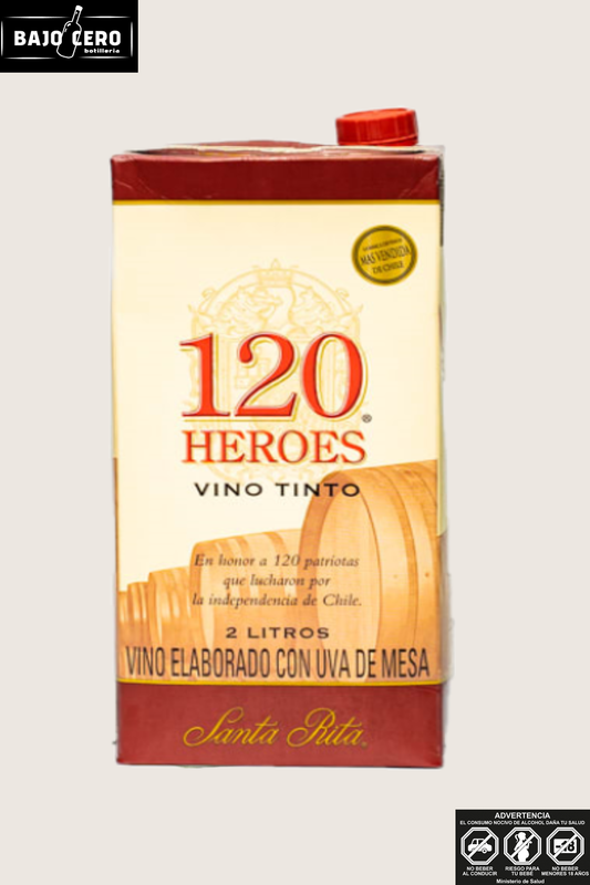 Vino 120 2 Lt tinto