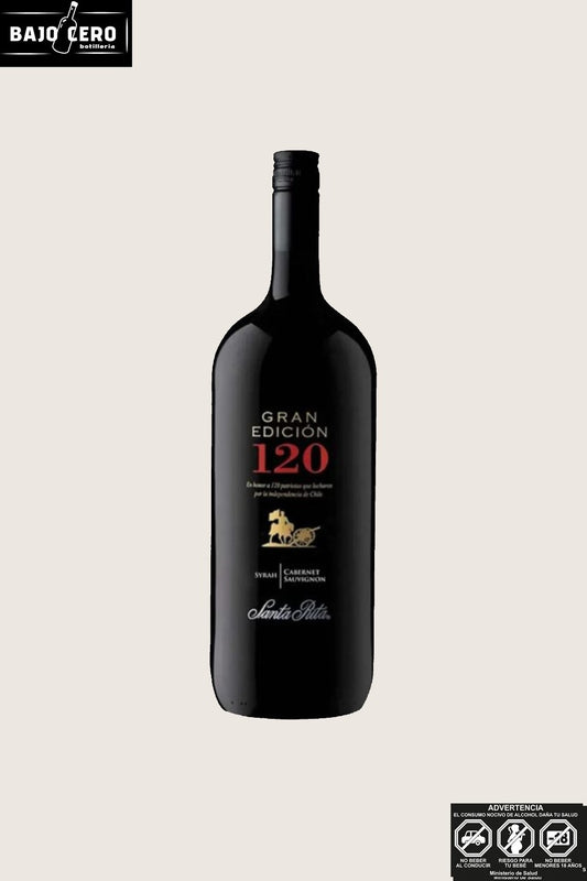 120 GRAN EDIC. 1.5L BOTELLON SYRAH CABERNET
