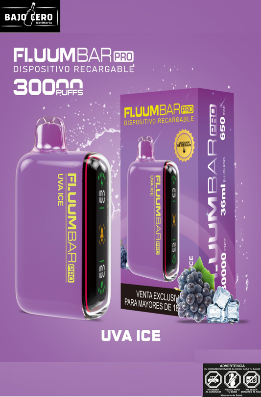 Fluumbar pro uva ice 30.000 puff