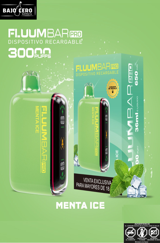 Fluumbar pro menta ice 30.000 puff