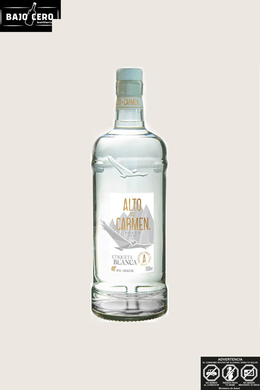 ALTO DEL CARMEN ETIQUETA BLANCA 40 GR. 750CC