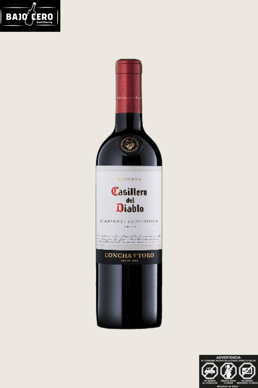 Casillero del diablo reserva cabernet 750cc
