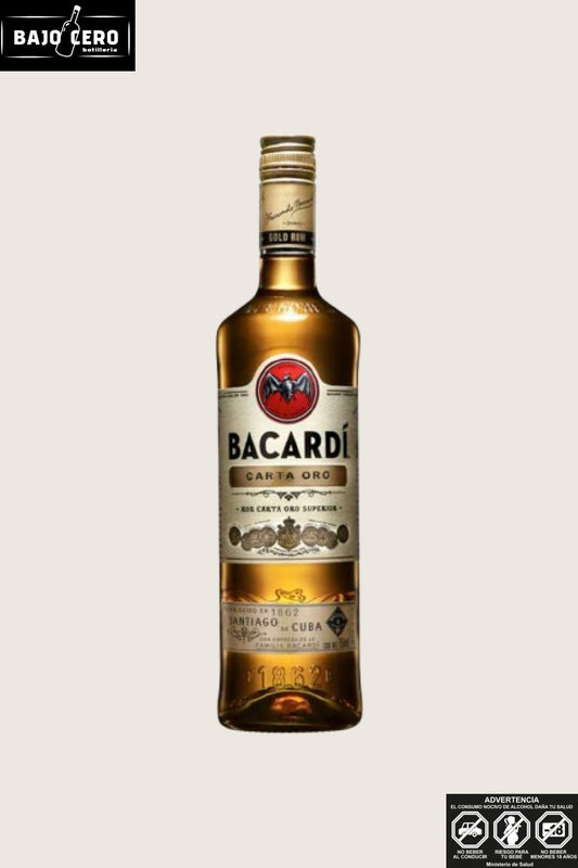 BACARDI CARTA DE ORO 40 ALC 750cc