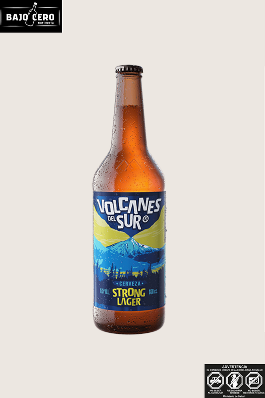 VOLCANES DEL SUR STRONG LAGER  6,5 ALC LAGER 66CC