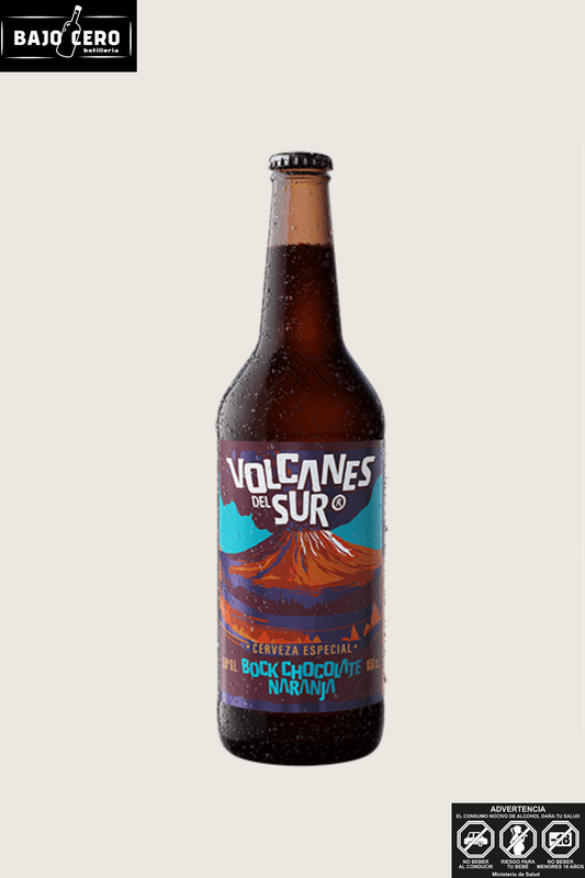 VOLCANES SEL SUR NARANJA CHOCLATE 5,0 ALC 660CC