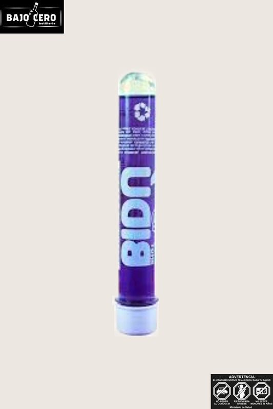 Bidu Shot de Vodka sabor mixto uva, mora y limón 15 Alc. 30ml