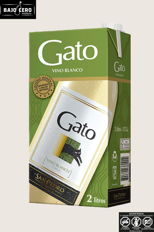 Gato 2 Lt blanco