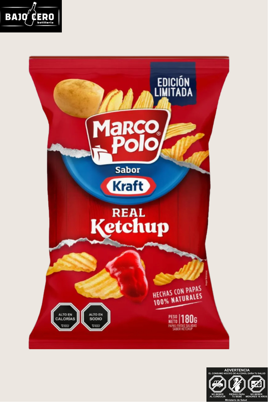 Papas Ketchup marco polo 180 gr