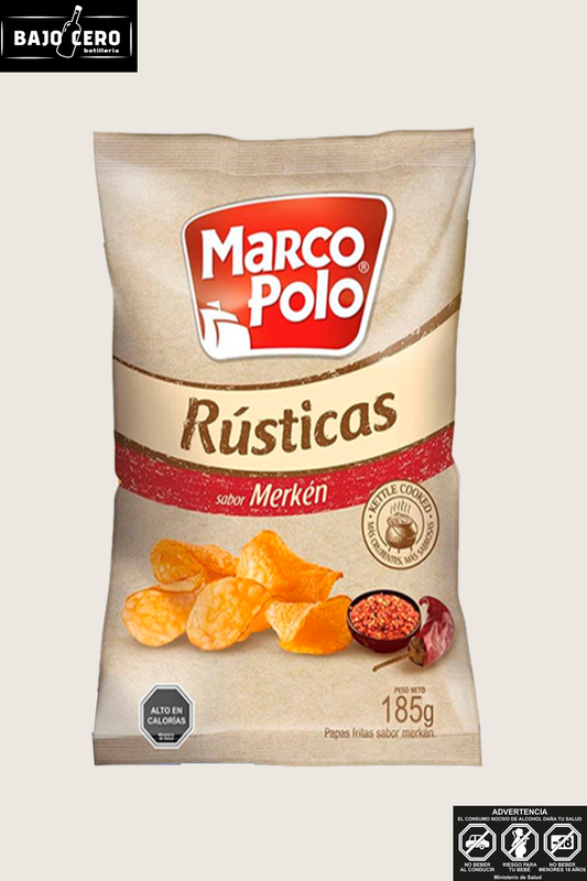 Papas rusticas merken 185gr