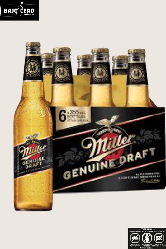 MILLER  GENUINE DRAFT 4,7 ALC 330CC