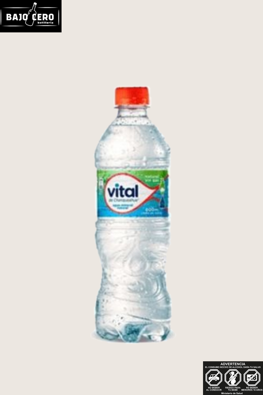 Agua vital sin gas 600cc